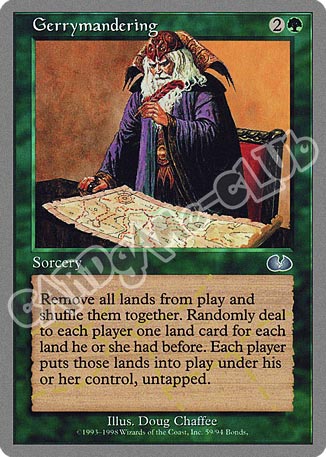 Gerrymandering non comune (EN) -NEAR MINT-