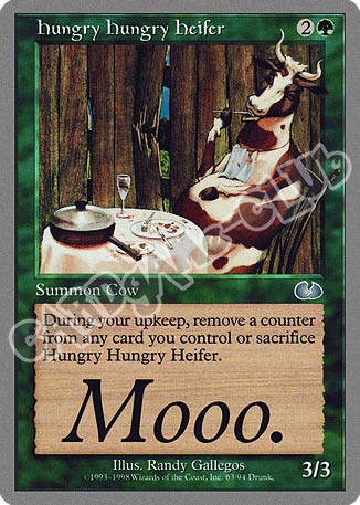 Hungry Hungry Heifer non comune (EN) -NEAR MINT-