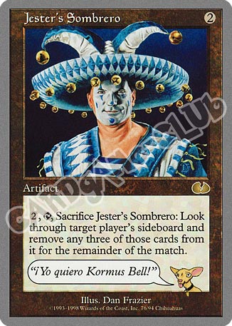 Jester's Sombrero rara (EN) -NEAR MINT-