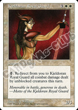 Kjeldoran Royal Guard rara (EN) -NEAR MINT-