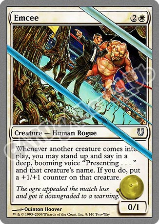 009 / 140 Emcee non comune (EN) -NEAR MINT-