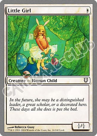 016 / 140 Little Girl comune (EN) -NEAR MINT-