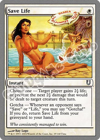 019 / 140 Save Life non comune (EN) -NEAR MINT-