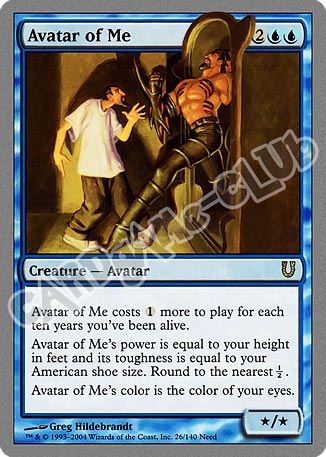 026 / 140 Avatar of Me rara (EN) -NEAR MINT-