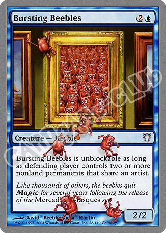 028 / 140 Bursting Beebles comune (EN) -NEAR MINT-