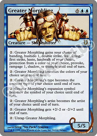 034 / 140 Greater Morphling rara (EN) -NEAR MINT-