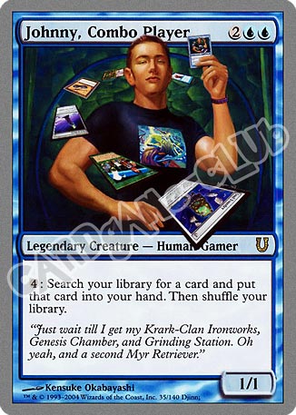 035 / 140 Johnny, Combo Player rara (EN) -NEAR MINT-