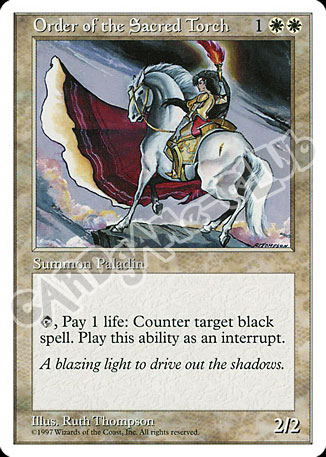 Order of the Sacred Torch rara (EN) -NEAR MINT-