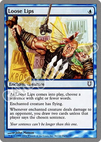 036 / 140 Loose Lips comune (EN) -NEAR MINT-