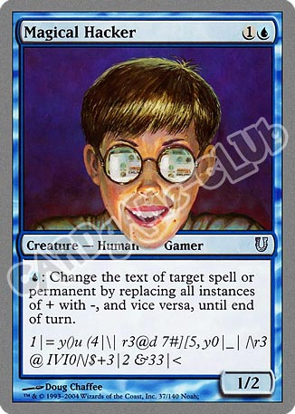 037 / 140 Magical Hacker non comune (EN) -NEAR MINT-
