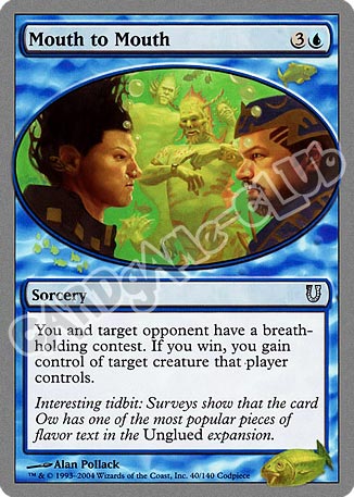 040 / 140 Mouth to Mouth non comune (EN) -NEAR MINT-