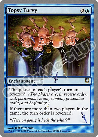 047 / 140 Topsy Turvy rara (EN) -NEAR MINT-