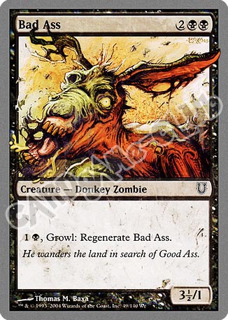 049 / 140 Bad Ass comune (EN) -NEAR MINT-