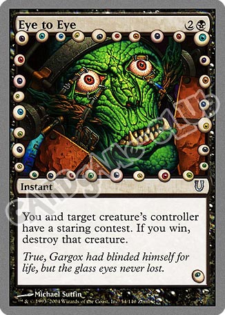 054 / 140 Eye to Eye non comune (EN) -NEAR MINT-