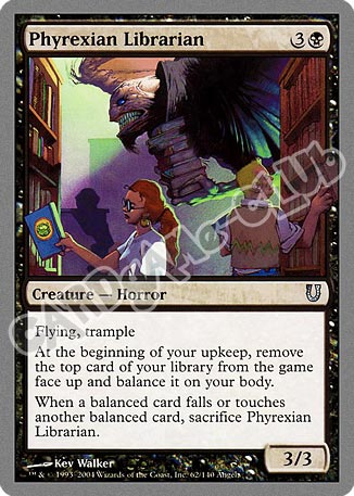 062 / 140 Phyrexian Librarian non comune (EN) -NEAR MINT-