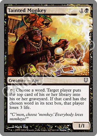 064 / 140 Tainted Monkey comune (EN) -NEAR MINT-