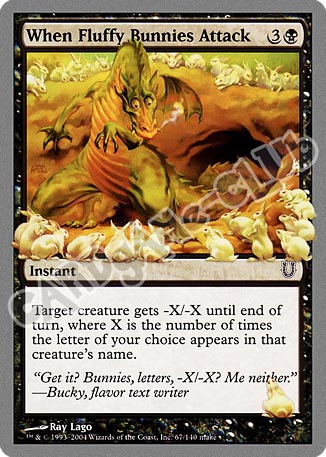 067 / 140 When Fluffy Bunnies Attack comune (EN) -NEAR MINT-