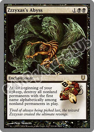 070 / 140 Zzzyxas's Abyss rara (EN) -NEAR MINT-