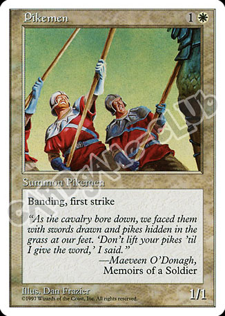 Pikemen comune (EN) -NEAR MINT-