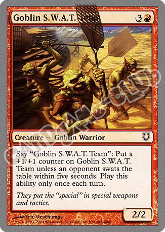 080 / 140 Goblin S.W.A.T. Team comune (EN) -NEAR MINT-