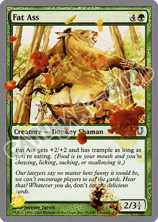 095 / 140 Fat Ass comune (EN) -NEAR MINT-