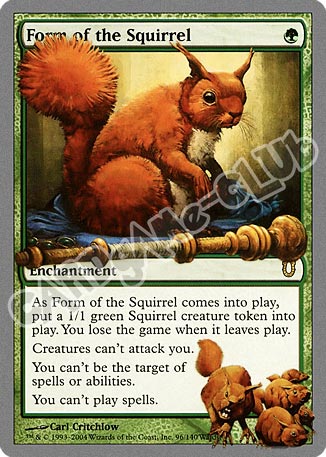 096 / 140 Form of the Squirrel rara (EN) -NEAR MINT-