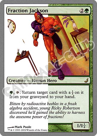 097 / 140 Fraction Jackson rara (EN) -NEAR MINT-