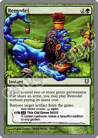 108 / 140 Remodel comune (EN) -NEAR MINT-