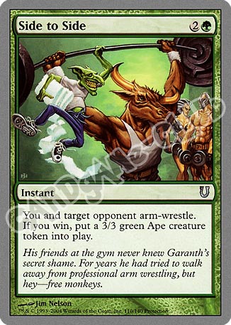 110 / 140 Side to Side non comune (EN) -NEAR MINT-