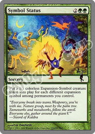 114 / 140 Symbol Status non comune (EN) -NEAR MINT-