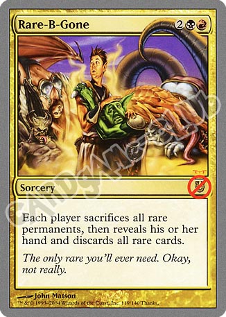 119 / 140 Rare-B-Gone rara (EN) -NEAR MINT-