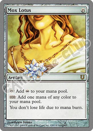 124 / 140 Mox Lotus rara (EN) -NEAR MINT-