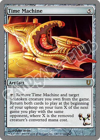 128 / 140 Time Machine rara (EN) -NEAR MINT-