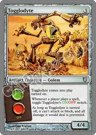 129 / 140 Togglodyte non comune (EN) -NEAR MINT-