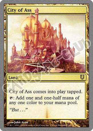 134 / 140 City of Ass rara (EN) -NEAR MINT-