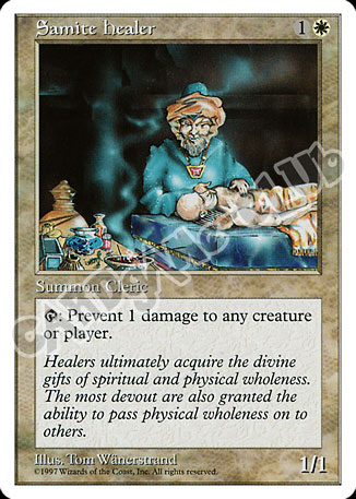 Samite Healer comune (EN) -NEAR MINT-