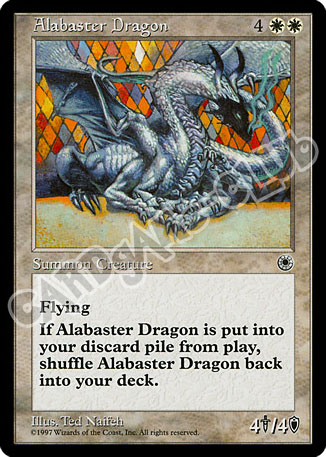 Alabaster Dragon rara (EN) -NEAR MINT-