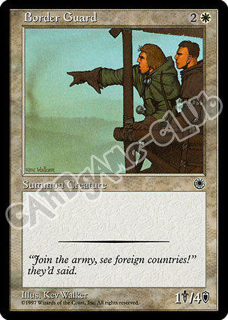 Border Guard comune (EN) -NEAR MINT-