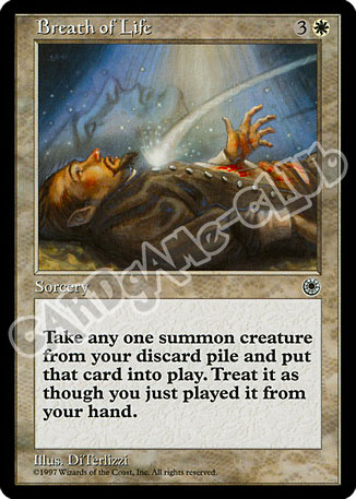 Breath of Life comune (EN) -NEAR MINT-