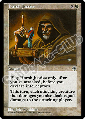 Harsh Justice rara (EN) -NEAR MINT-