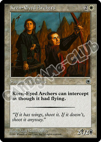 Keen-Eyed Archers comune (EN) -NEAR MINT-