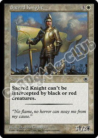 Sacred Knight comune (EN) -NEAR MINT-