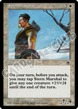 Stern Marshal rara (EN) -NEAR MINT-