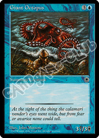 Giant Octopus comune (EN) -NEAR MINT-