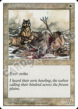 Tundra Wolves comune (EN) -NEAR MINT-