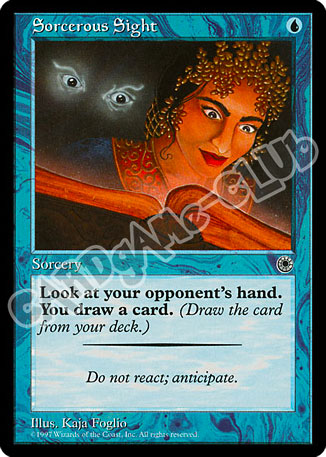 Sorcerous Sight comune (EN) -NEAR MINT-