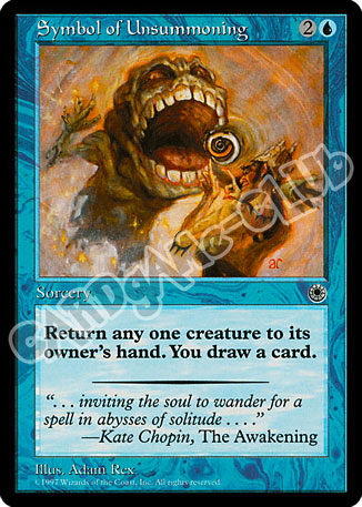 Symbol of Unsommoning comune (EN) -NEAR MINT-