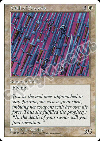 Wall of Swords non comune (EN) -NEAR MINT-