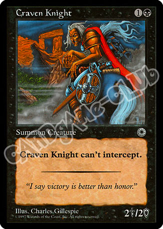 Craven Knight comune (EN) -NEAR MINT-