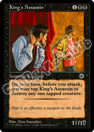 King's Assassin rara (EN) -NEAR MINT-
